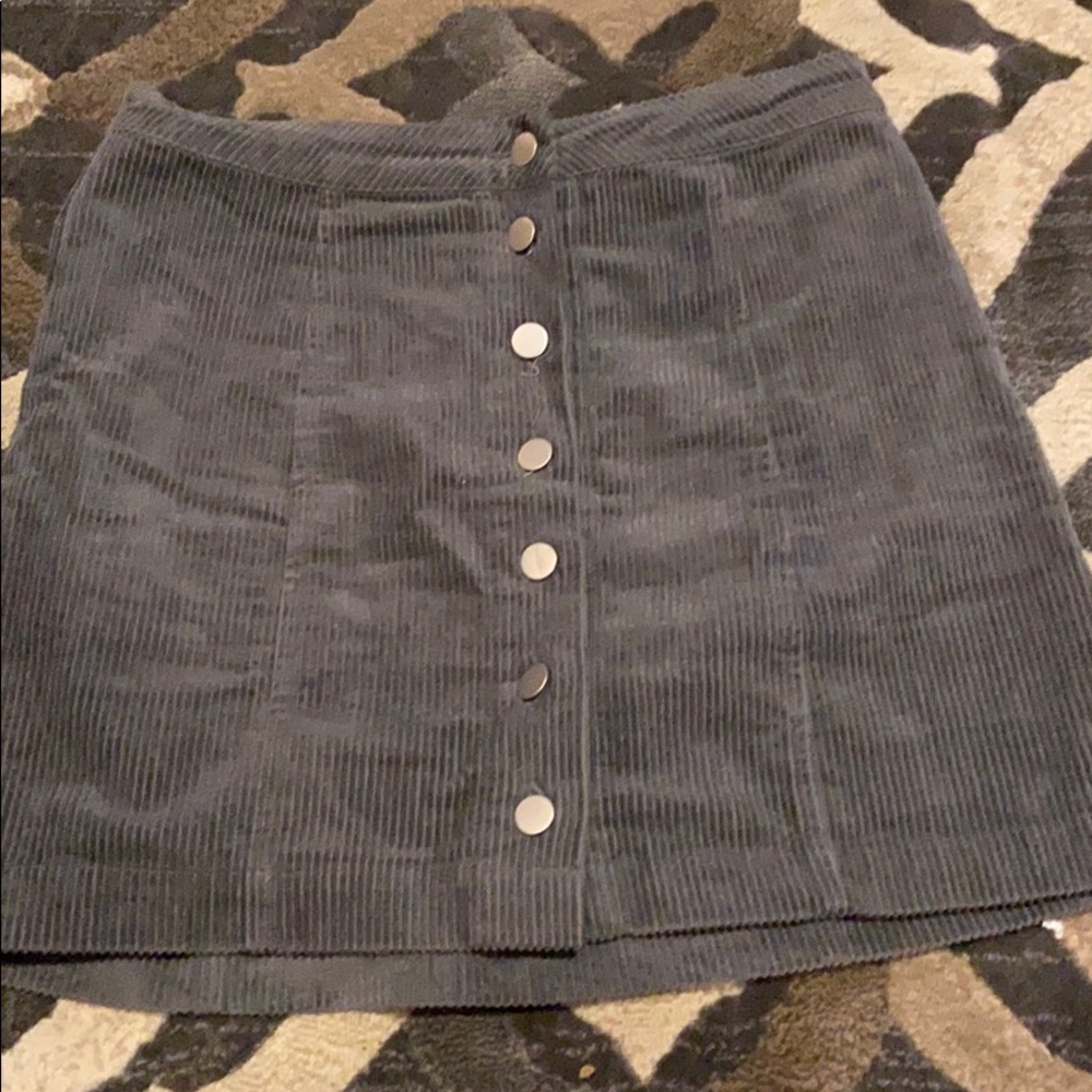 Gray skirt